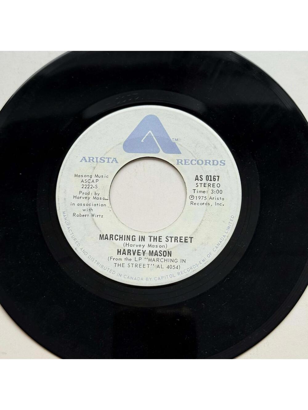 Harvey Mason - Building Love(Hymn)/Marching in the Street 45rpm VG+ R9